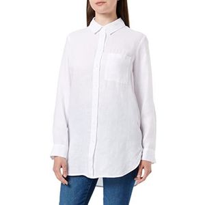 s.Oliver Damesblouse met lange mouwen, wit, 40