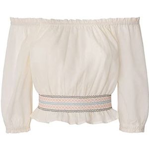 Pepe Jeans Sella Blouse voor meisjes, wit (mousse), 12 Jaar