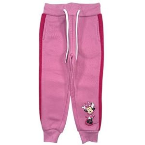 Minnie joggingbroek, comfortabele en stijlvolle kleding voor kinderen, Fun Minnie Mouse-design, Roze, Eén maat