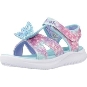 Skechers - Jumpsters Butterfly Brites - Sandalen - Blauw - Verlichte Vlinder