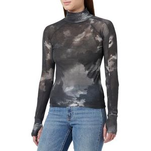 G-STAR RAW - Blurry Camo Slim Mock T - T-shirt - Veelkleurig - Katoen