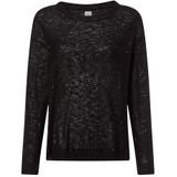 Brax - Lesley - Gebreide Pullover - Wolmix met Pailletten