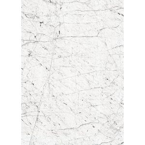 Rasch Behang 364330 - Fotobehang op vlies met marmerlook in wit en zwart uit de collectie Factory V - 3,00 m x 2,12 m (L x B)