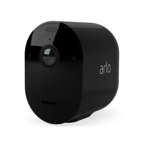 Arlo Pro 5 draadloze WiFi-beveiligingscamera voor buiten, 2K HDR, 160˚ verbeterd kleurennachtzicht, sirene, bewegingsdetectie, 2-weg-audio, 8 mnd batterij, incl. proefp. Arlo Secure, 1 cam, zwart