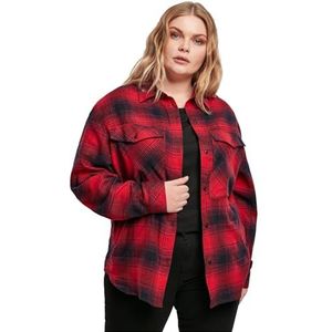 Urban Classics Dames Dames Check Overhemd Shirt