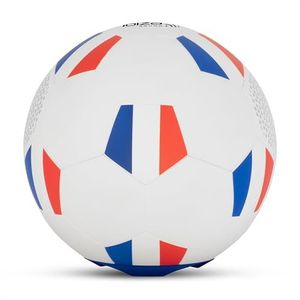 Ibiza - FOOTBALL-SOUND - Baffle, krachtige luidspreker op oplaadbare batterij - Bluetooth, Micro-SD - TWS - Vorm van een voetbal in de kleuren van Frankrijk - Olympische Spelen, Wereldbeker, voetbal