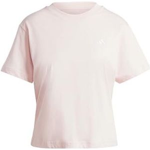 adidas - ESSENTIALS SMALL LOGO - T-shirt - Sandy Pink