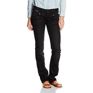 Herrlicher Dames Piper Denim Stretch Jeansbroek, zwart (Punky 606), 28W x 32L