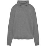 Vmhappiness - Gebreide Pullover - Rolkraag - Lange Mouwen - Tight Fit