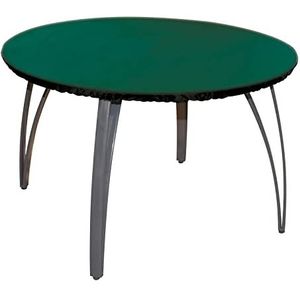 Bosmere Protector ronde tafelblad cover met elastische rand, 100% waterdicht, UV-beschermd, zware stof, D90-120cm, AP347A, groen
