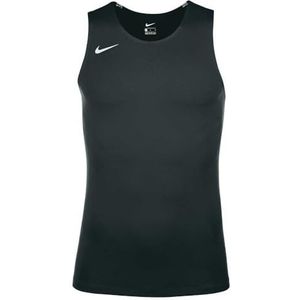 Nike - Stock Muscle Tank - Sportshirt - Zwart - Katoen
