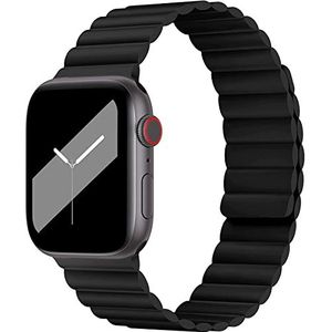 FOUUAAO Compatibel met siliconen Apple Watch8 Bandje Ultra 49mm 45mm 44mm 40mm 41mm, horlogeband siliconen magnetische sluiting vervangende armband voor iWatch band SE Series 8/7/6/5/4/3/2/1