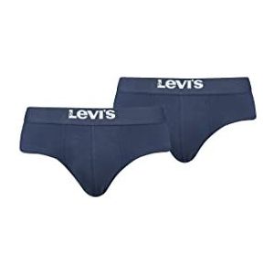 Levi's Solid Basic Brief voor heren, Navy Blauw, XL