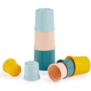 Ecoiffier - Stapelbare bekertoren, pastelkleuren, fijne motoriek, voor jongens en meisjes vanaf 6 maanden (7600007911)