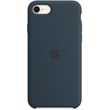 Apple Siliconenhoesje (voor iPhone SE) - Abyss-blauw