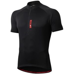 FEIXIANG Heren fietsshirt korte mouwen fietsshirt fietskleding voor mannen, ademende cycling jersey wielersport kleding
