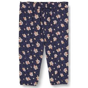 Noa Noa miniature Baby Girls NuraNNM Broek, Print Blue, 68, Print blauw., 68 cm
