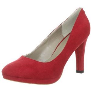 Fabs dames klassieke schoenen pumps, rood, 41 EU