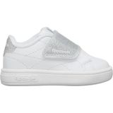 Reebok - Baby Court CLEAN Hook & Loop - Sportschoenen - Wit/Zilver