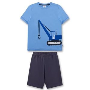 Sanetta jongens pyjama set, blauw, 128
