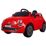 Fiat 500 - RC Auto - Rood - Oplaadbare Batterij - Radiobesturing