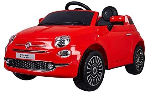 Fiat 500 - RC Auto - Rood - Oplaadbare Batterij - Radiobesturing