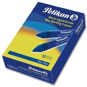 Pelikan 701078 markeerkrijt voor gladde oppervlakken, doos met 12 stuks