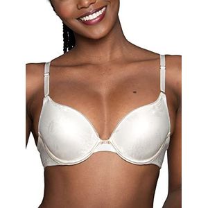 Vanity Fair Ego Boost, Adds Up to One Full Cup Size, Underwire Push Up Bras for Women, Sweet Cream, 34C