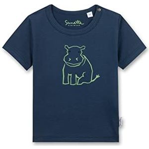 Sanetta Baby T-shirt, blauw (Blue Air), 56 cm