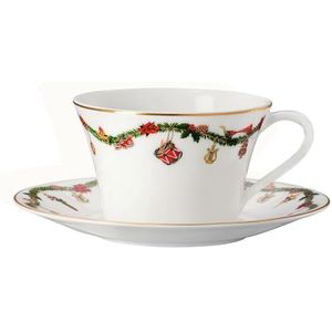 Hutschenreuther 02048-726037-14675 Nora Christmas thee-/cappuccinomok 2-delig (1 set)