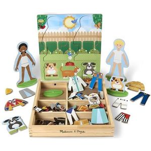 Melissa & Doug Occupations Magnetic Pretend Play Set, Pretend Play Toy, Cognitive Skills, 3+, Gift for Boy or Girl