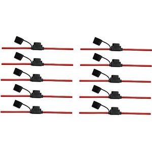 Offgridtec vk3-005018 houder voor platte zekering, rood