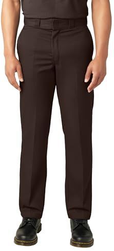 Dickies Originele 874 werkbroek voor heren, Donkerbruin V1, 30W / 30L