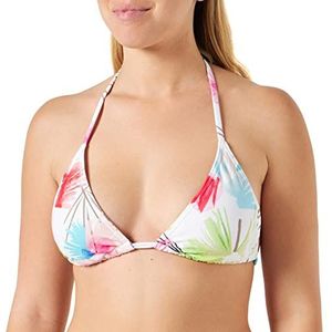 Firefly Mara Bikinitop White/Flower 34