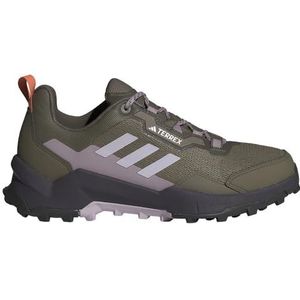 adidas Terrex Ax4 wandelschoenen voor dames, niet-voetbal, laag, Olive Strata Silver Dawn Preloved Fig, 43 1/3 EU