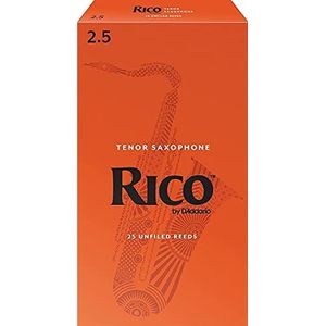 Rico 2.5 Sterkte Rieten voor Tenorsax (Pack van 25)