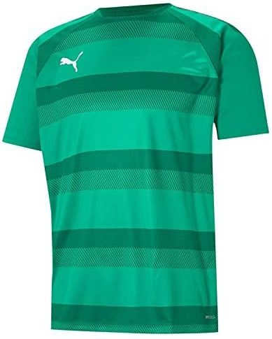 Puma - Team Vision - Sportshirt - Met Horizontale Streepprint - 100% Gerecycled Polyester