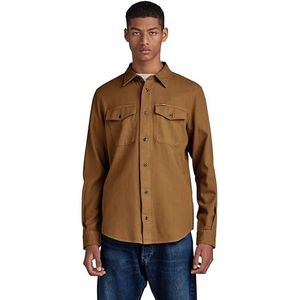 Marine Slim Shirt, bruin (Tobacco Gd D20165-d454-g082), XXL