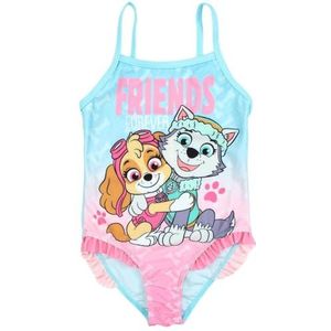 badpak paw patrol meisje, blauw, 7 Jaar