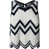 Pepe Jeans - Ollie - Gebreide Top - Marine / Wit