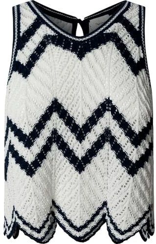 Pepe Jeans - Ollie - Gebreide Top - Marine / Wit