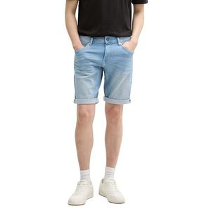 TOM TAILOR - Bermuda - Blauw - Denim - Korte Jeans