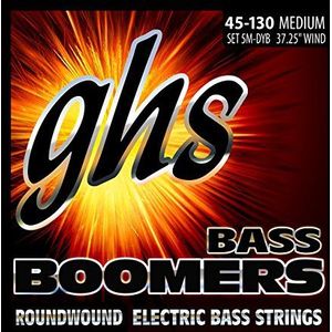 GHS BASS BOOMERS String Set Voor Elektrische Bas - 5-String - 5M-DYB - Medium - 045/130