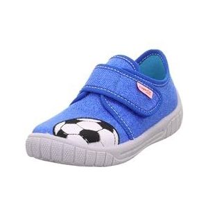 Superfit Jungen BILL Hausschuhe, BLAU/WEISS 8500