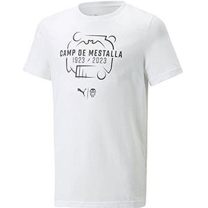PUMA T-shirt merk VCF Mestalla 100 jaar Tee Jr