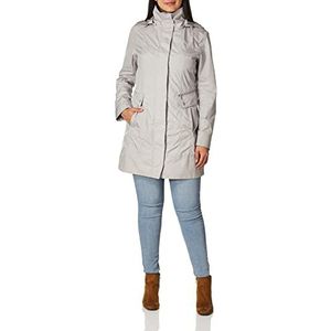 Cole Haan Dames Packable Regenjas met capuchon met strik