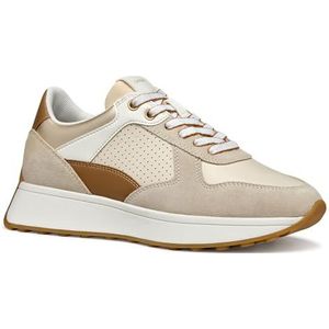 Geox - D46MDA 08522 - Sneakers - Beige - Suède/Rundleder/Polyurethaan