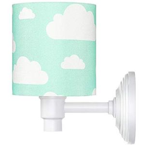 Lamps & Company Wandlamp Plug-In Mint Wolken