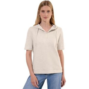 CECIL - Hoodie - Korte Mouwen - Katoenmix - Dames - Stretch