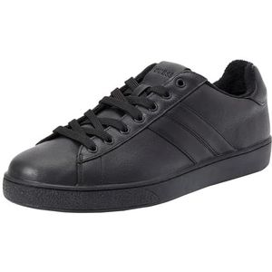 GUESS NOLA II herensneakers, Zwart, 45 EU